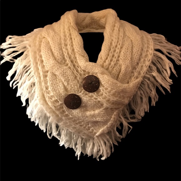 Womens Soft Warm Cozy Knit Neck Warmer Scarf - Picture 1 of 2